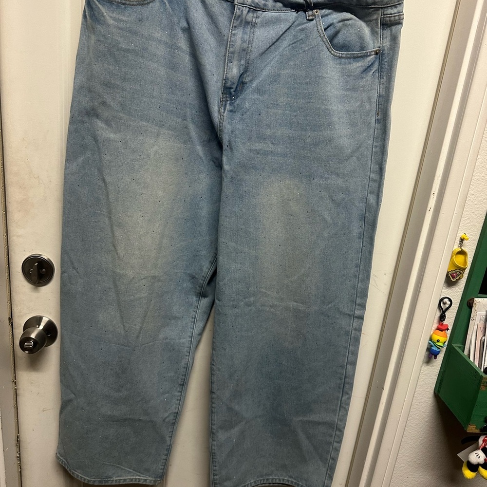 Forever 21 Premium Denim Jeans - Light Blue